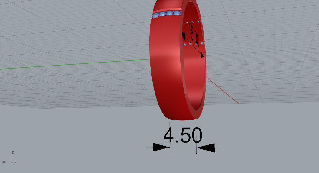 ring for men 3D print model_5