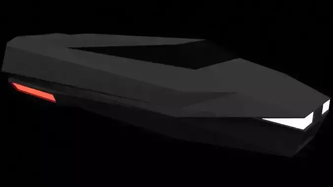 Transport Spaceship Free 3D model