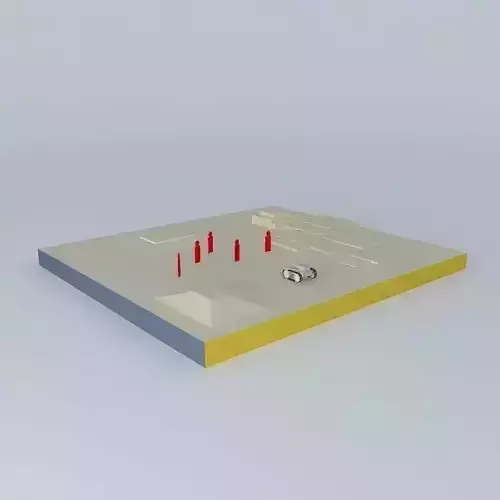 sketchyphysics tin tank3 Free 3D model