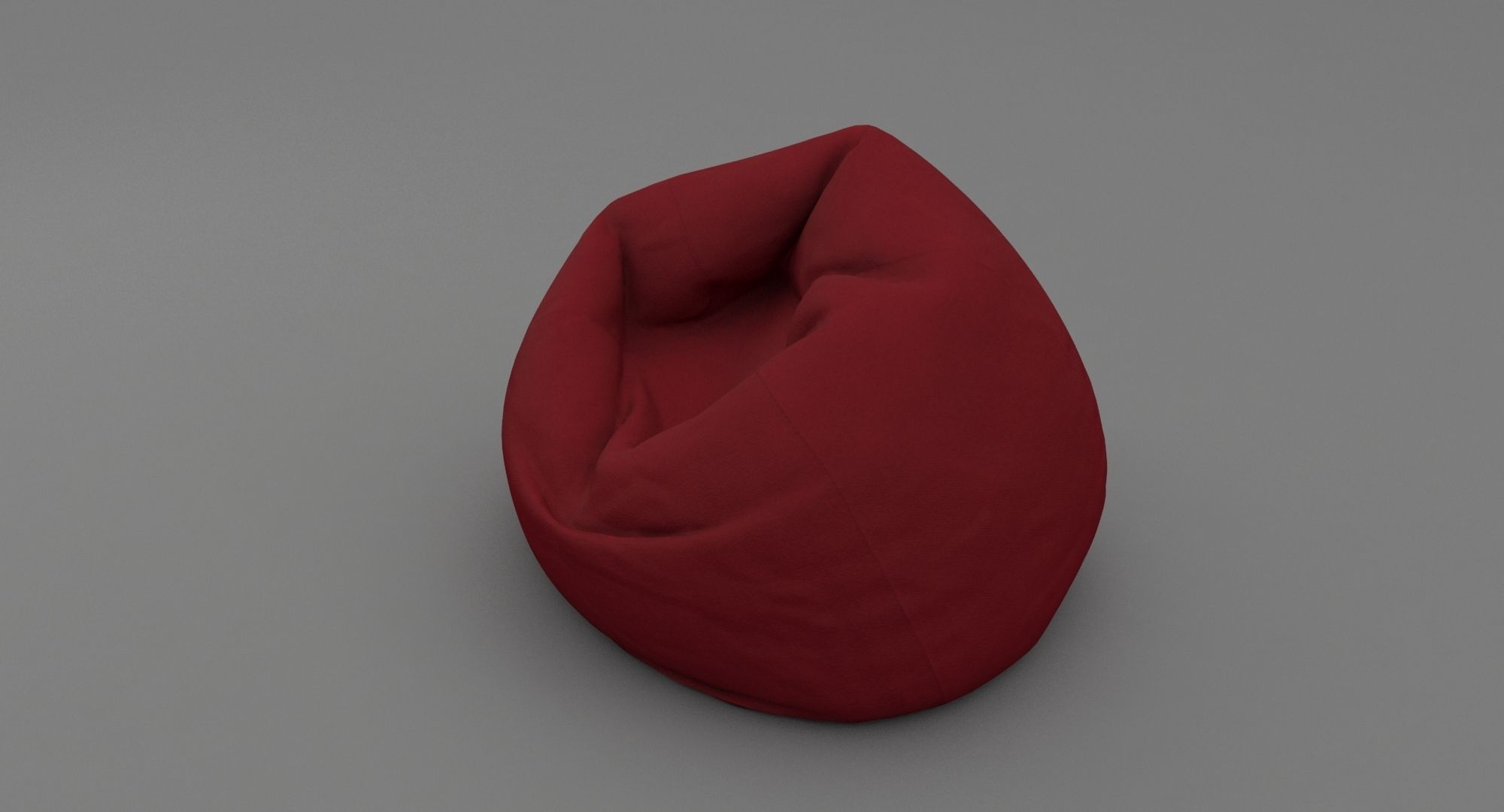 Bean Bag 3D model_3