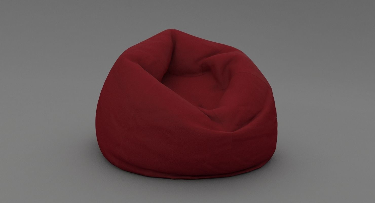 Bean Bag 3D model_1