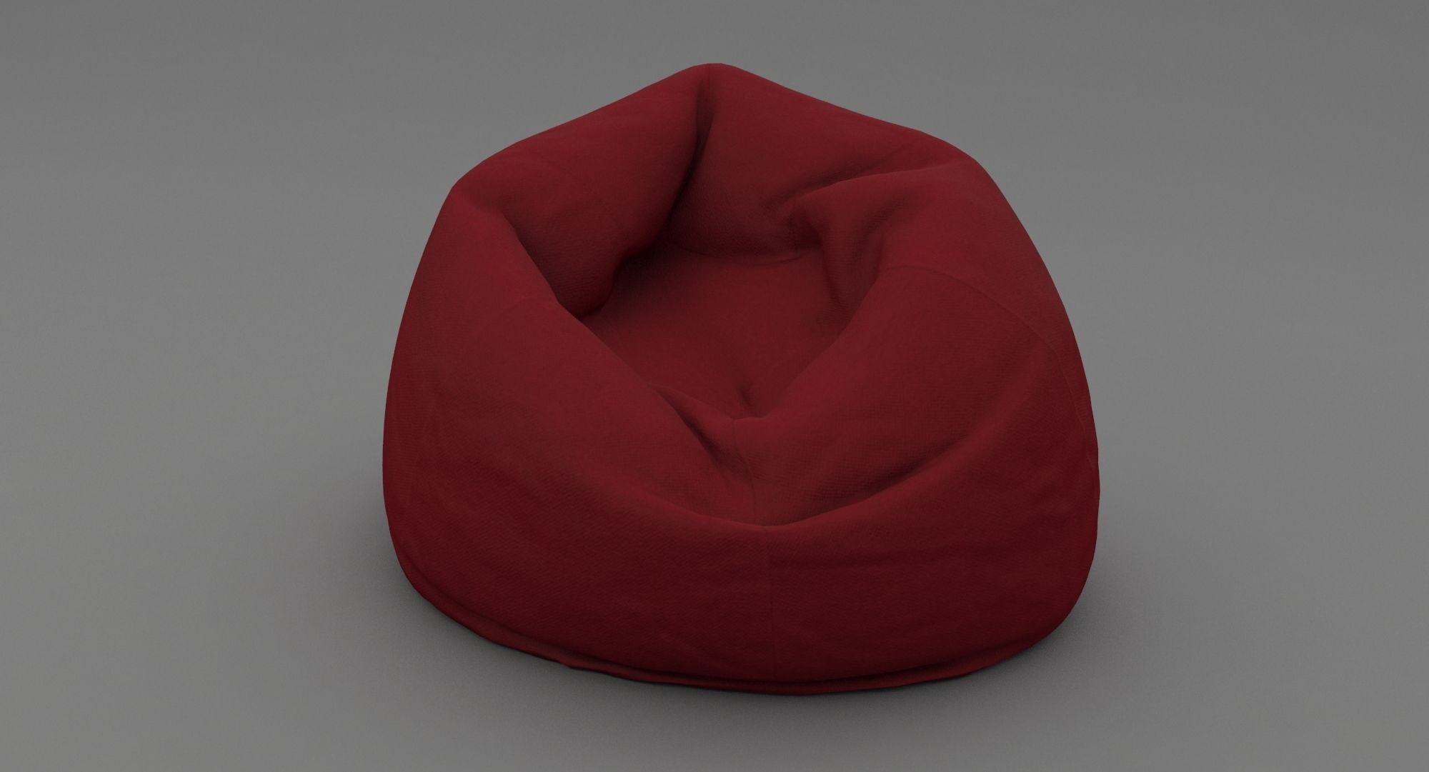 Bean Bag 3D model_4