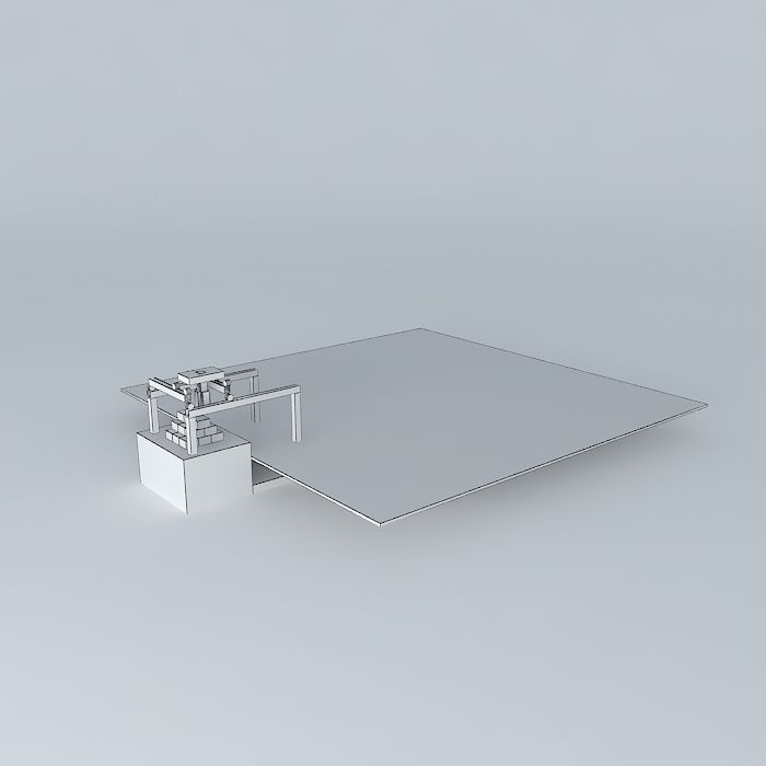 skechyphysics sea crane Free 3D model_4