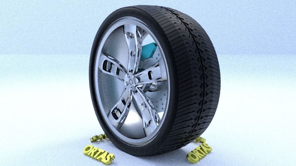 ORTAS CAR RIM 20 GAME READY RIM TIRE AND DISC 3D model_6
