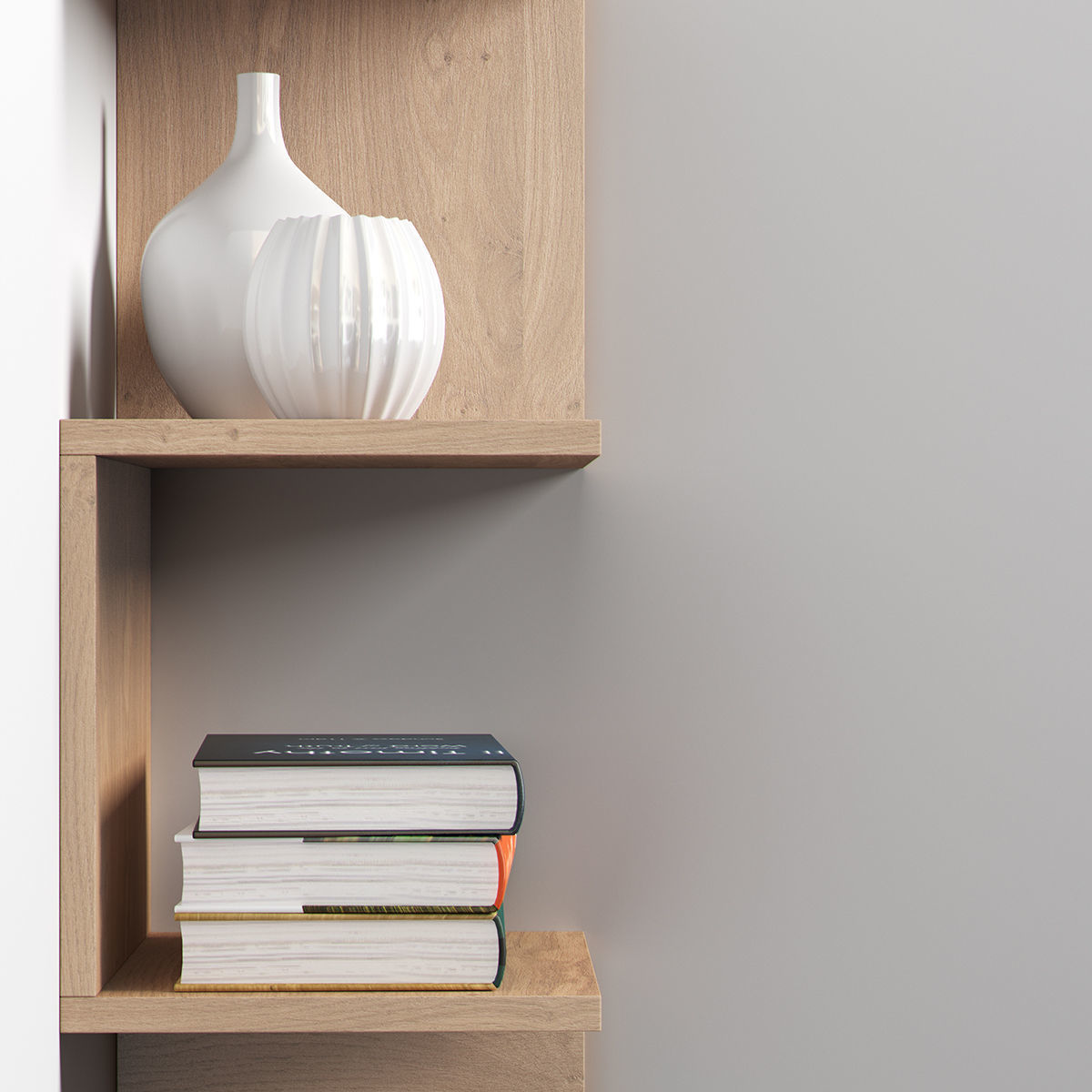 Corner rack Low-poly 3D model_4