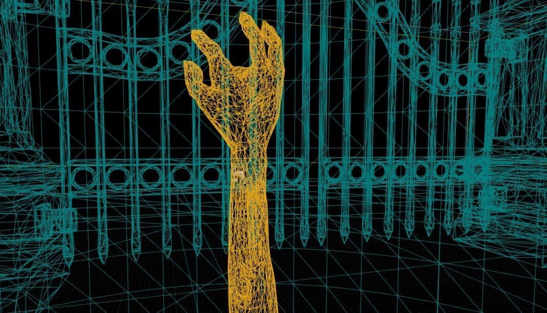 Zombie Arm Game Ready Low-poly 3D model_3