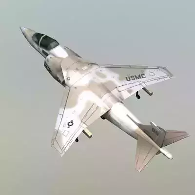 AV8B HarrierII Attack Jet