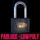 Padlock Low-poly 3D model_8