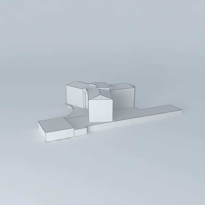 Building in Porto Alegre - Rio Grande do Sul, Brazil Free 3D model_3