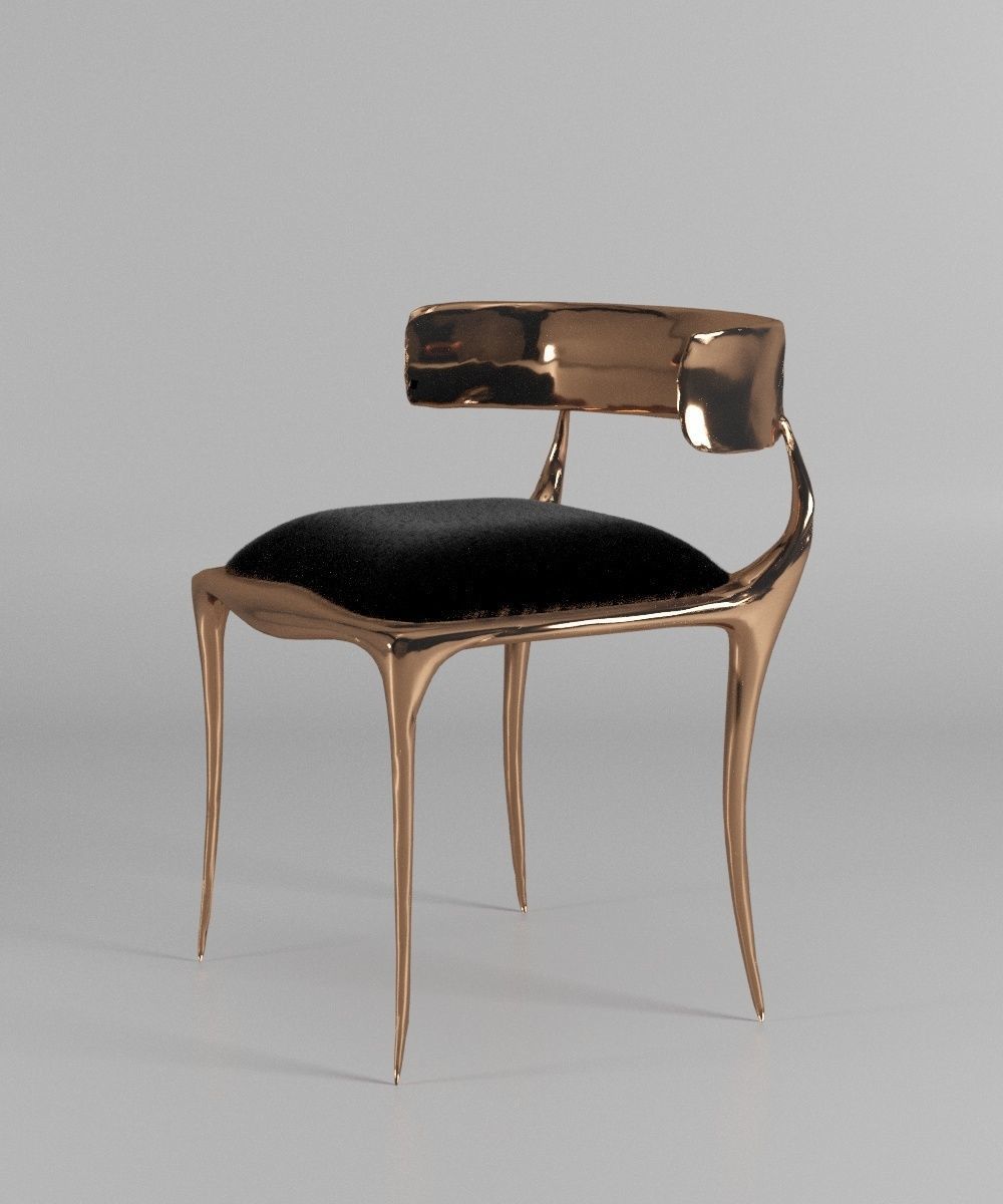 Aria chair and table set designed by Paul Mathieu 3D model_2