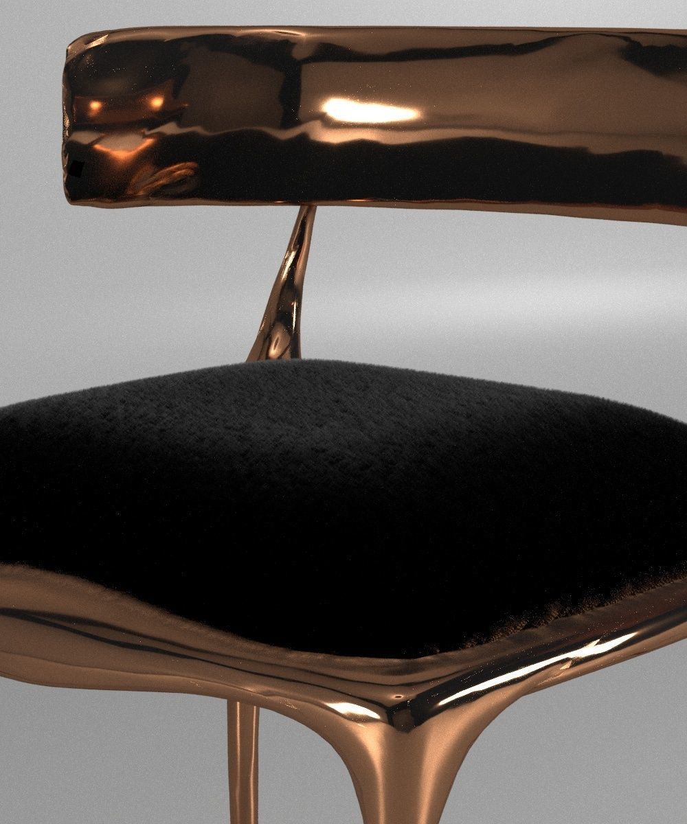 Aria chair and table set designed by Paul Mathieu 3D model_3