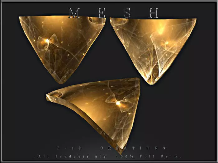 Dragon scale Half Low-poly 3D model_0