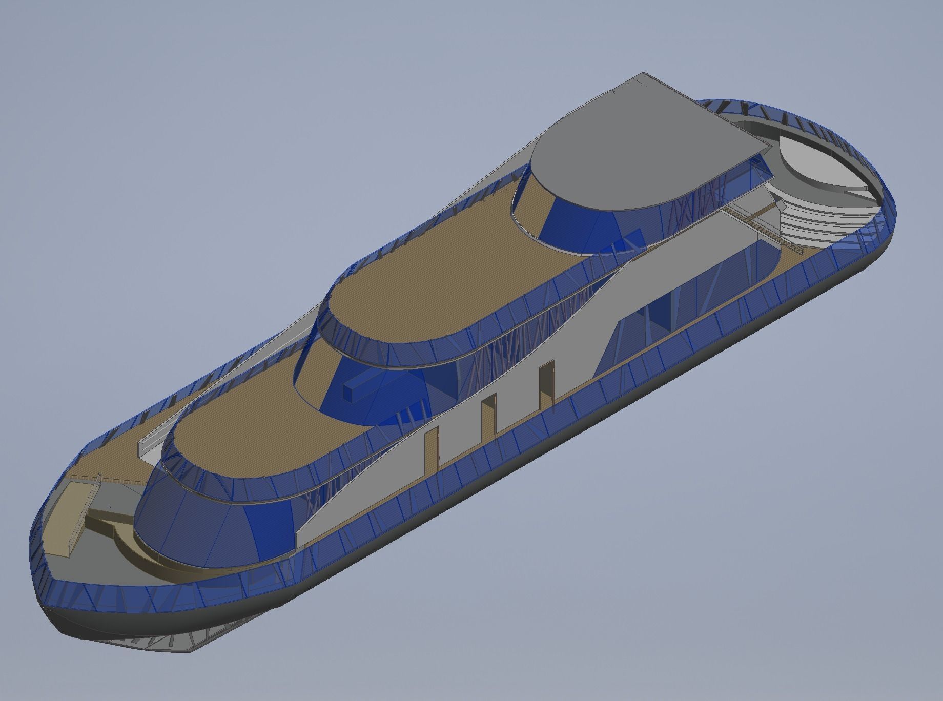 Mohan ship 3D model_3