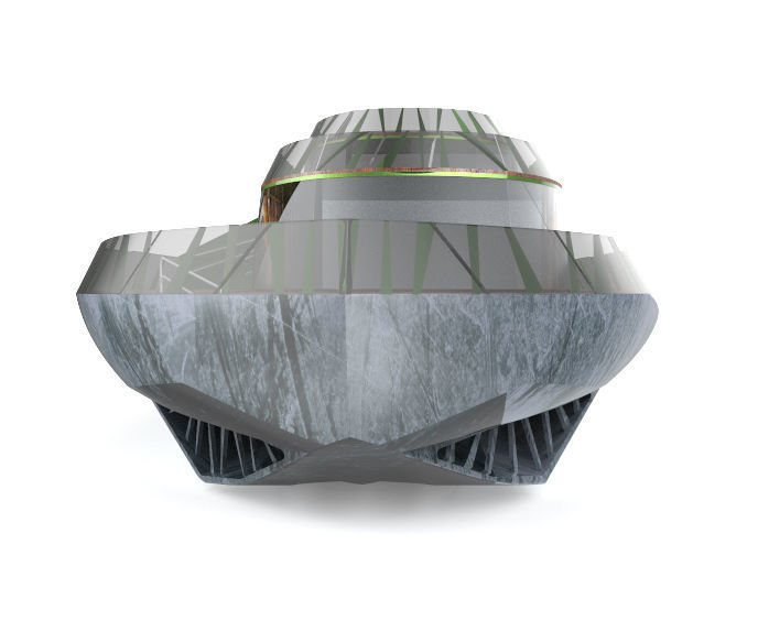 Mohan ship 3D model_1