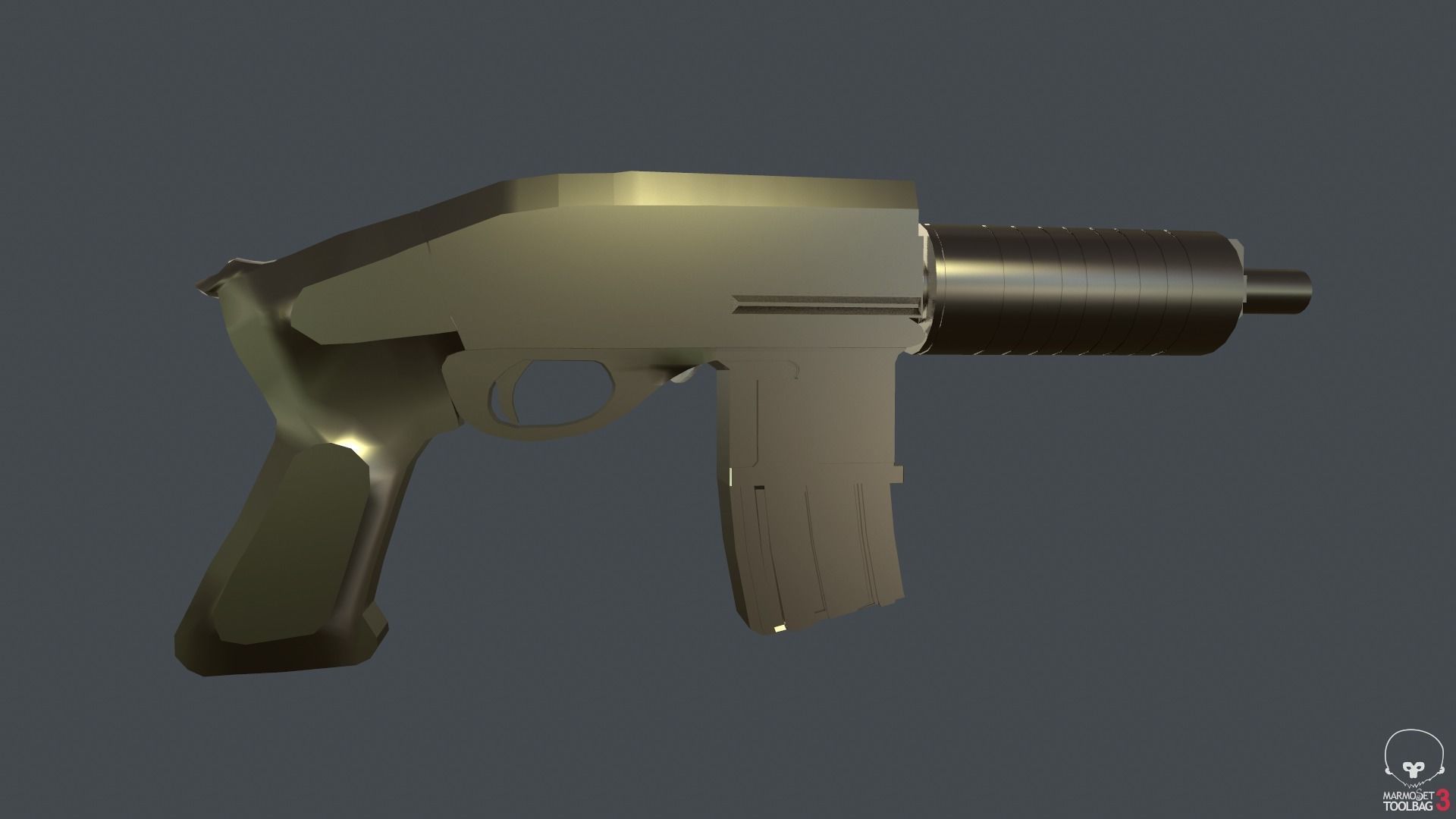 Armament Ready for Killing Zombies Pack Low-poly 3D model_4