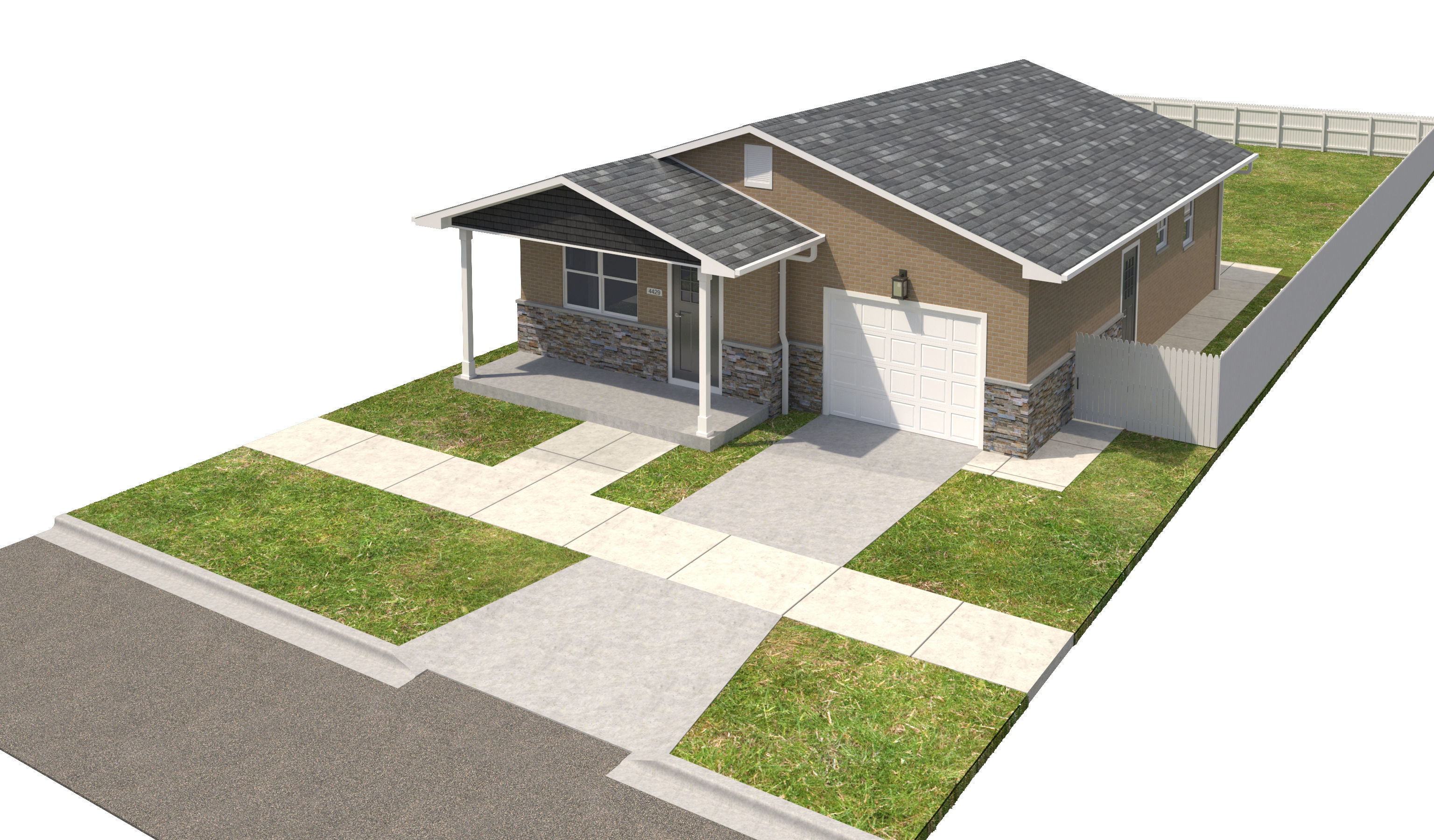 House-042 3D model_4