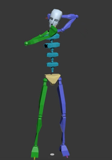 spaceman helmet 3D model_3