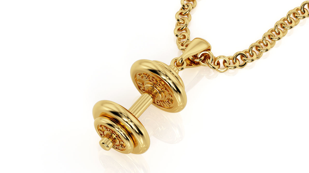 Pendant P 0041 3D print model_2