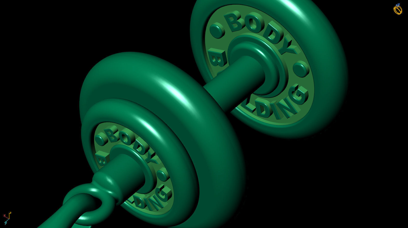 Pendant P 0041 3D print model_12