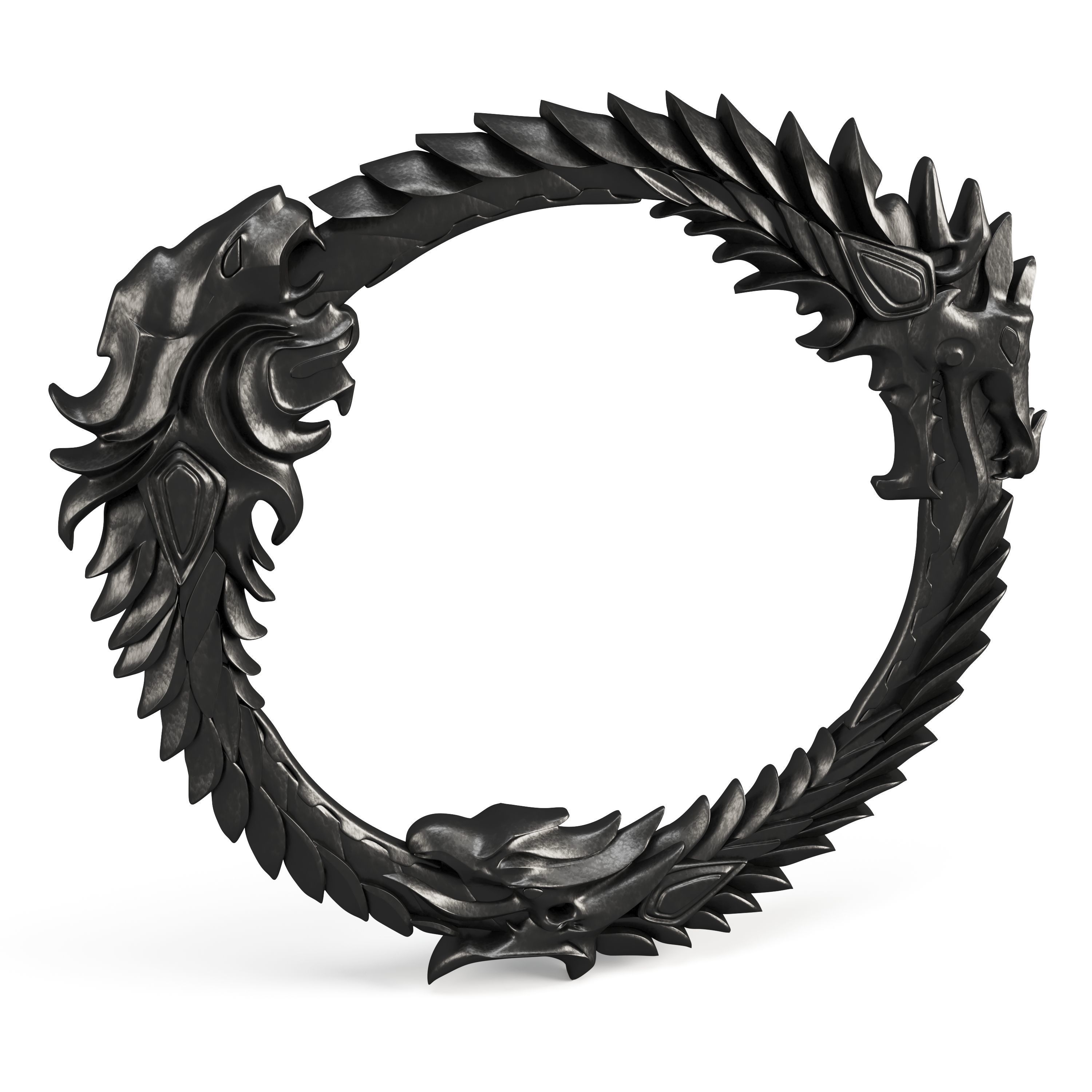 Elder Scrolls Ring 3D Printing 3D print model_1