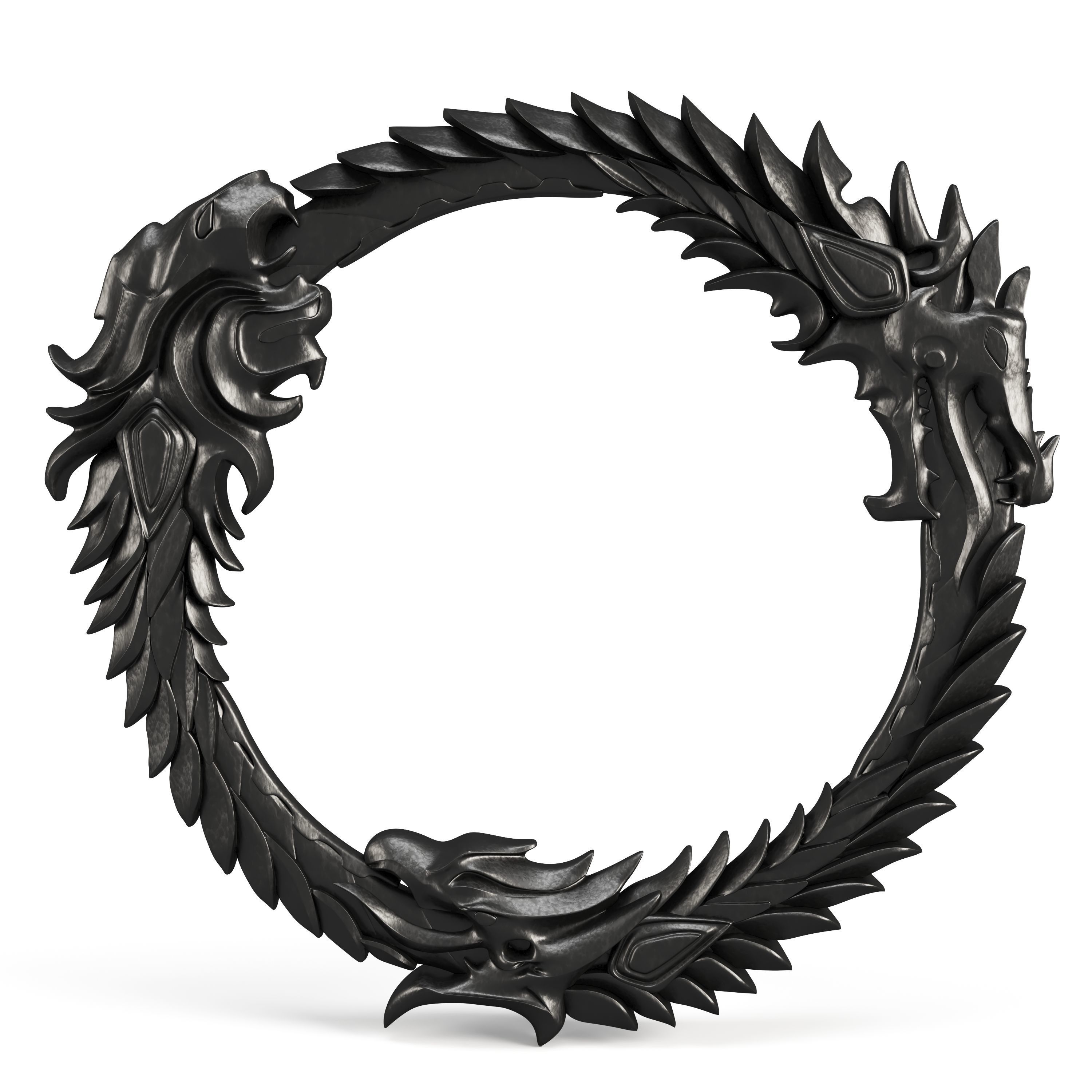 Elder Scrolls Ring 3D Printing 3D print model_2