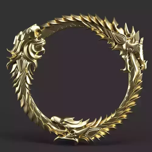 Elder Scrolls Ring 3D Printing 3D print model