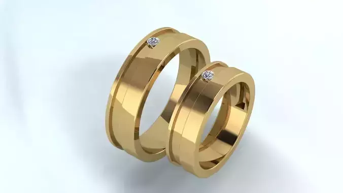Wedding ring luxury