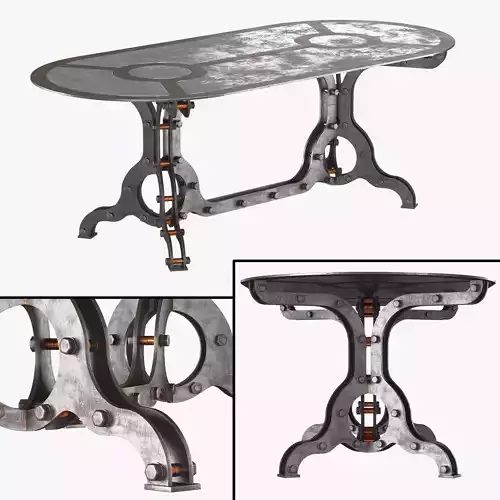 Rust Coffe Table 