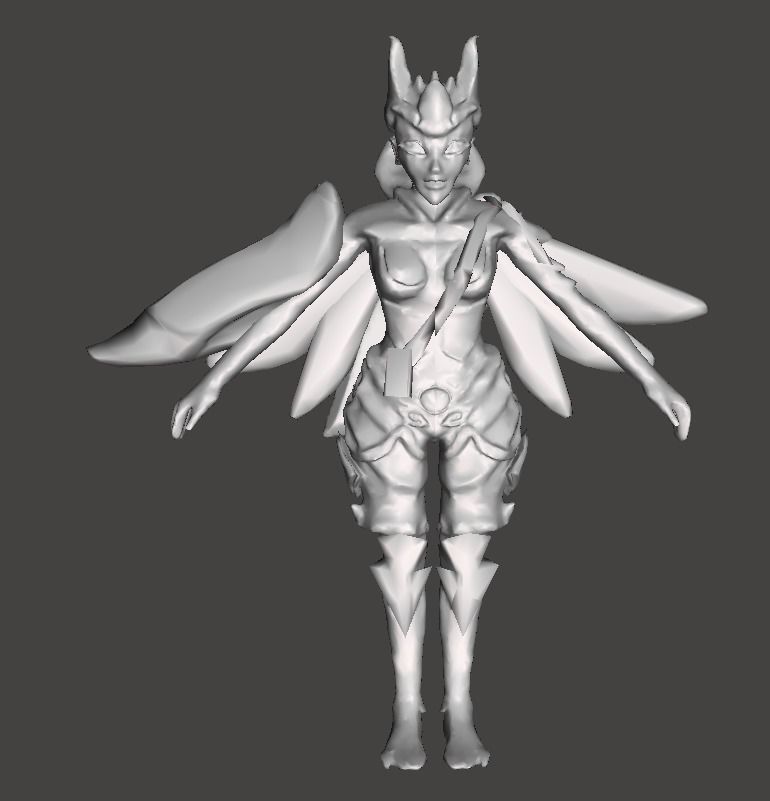 lol quin model 3D print model_3