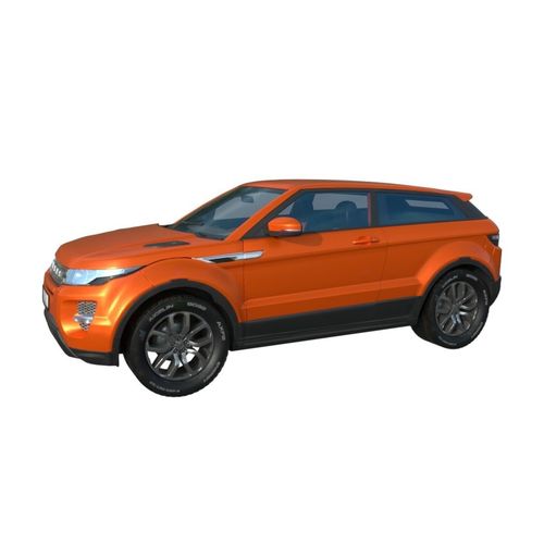 Range Rover Evoque 2015 Low-poly 3D model