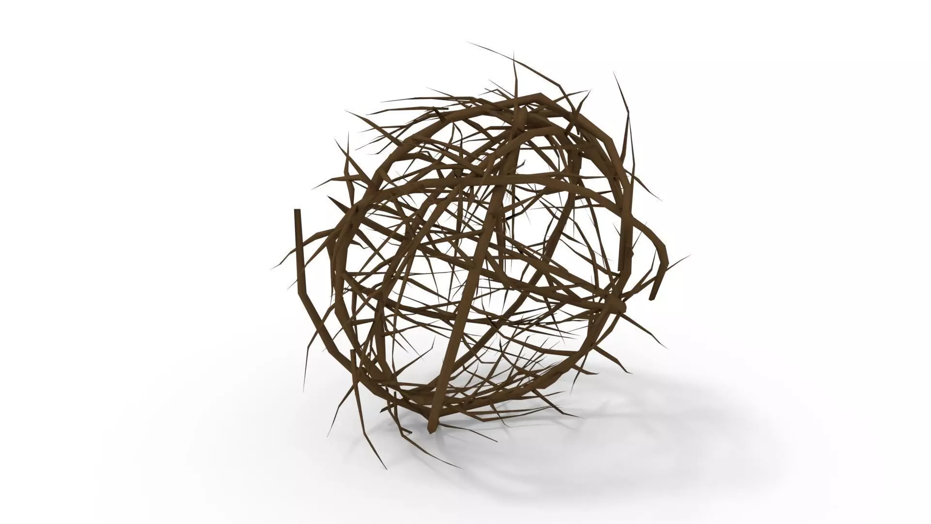 Tumbleweed 3D model_0