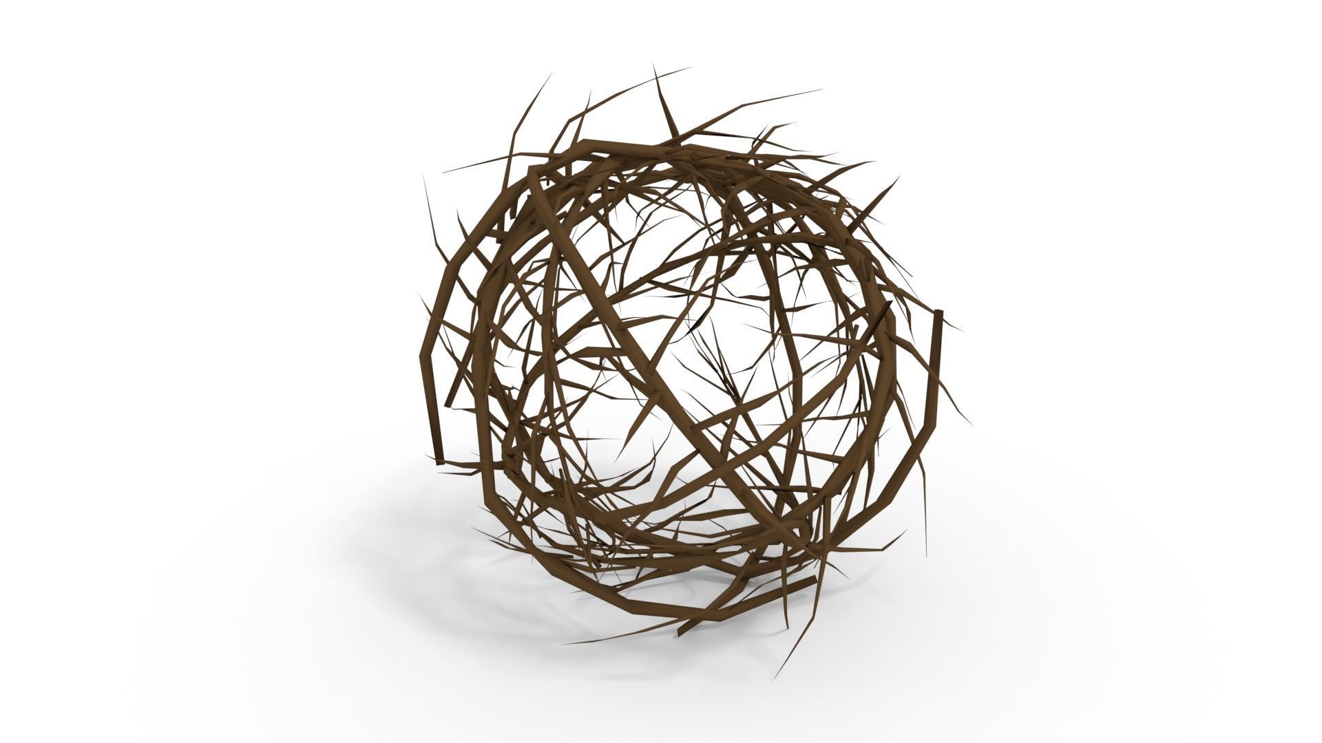 Tumbleweed 3D model_3