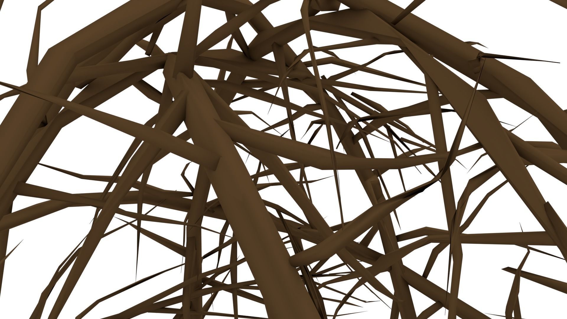 Tumbleweed 3D model_2