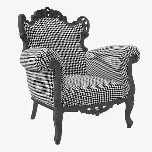  Armchair Kare Posh Rubber Pepita