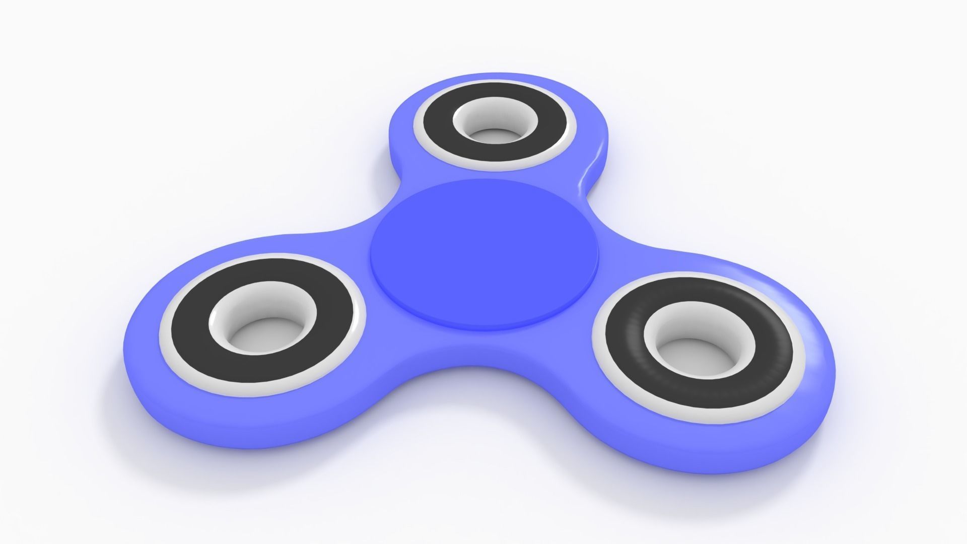 Fidget Spinner with 7 Textures 3D model_1