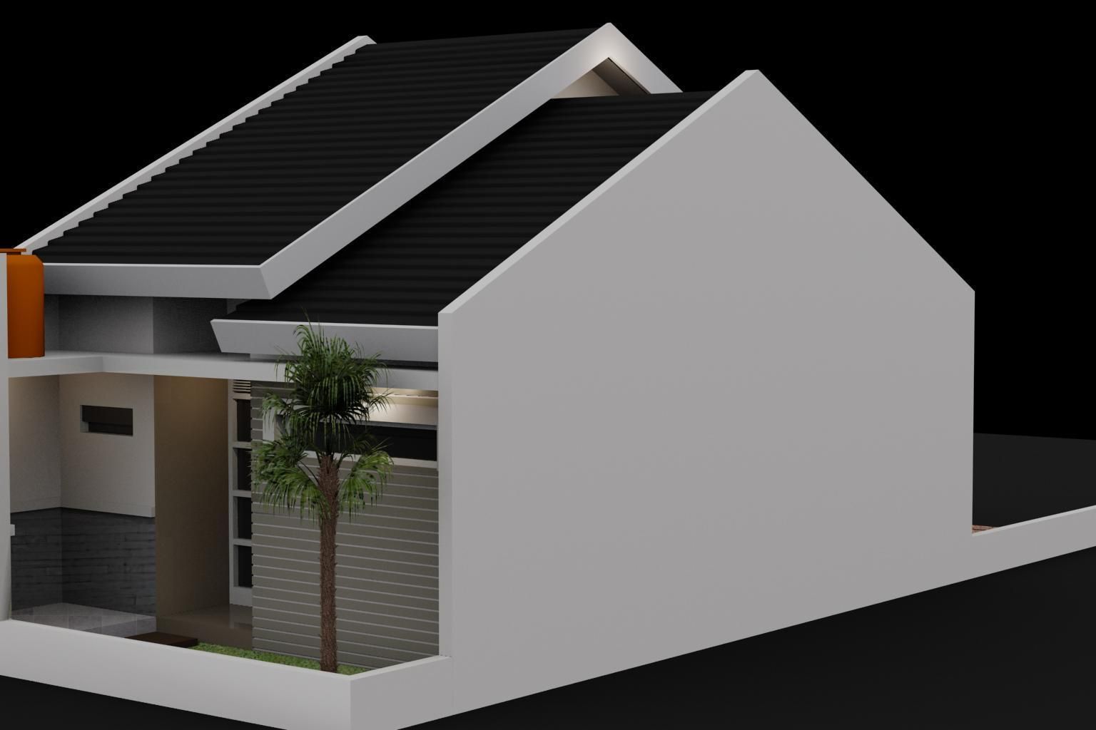 small house design 3D model_5