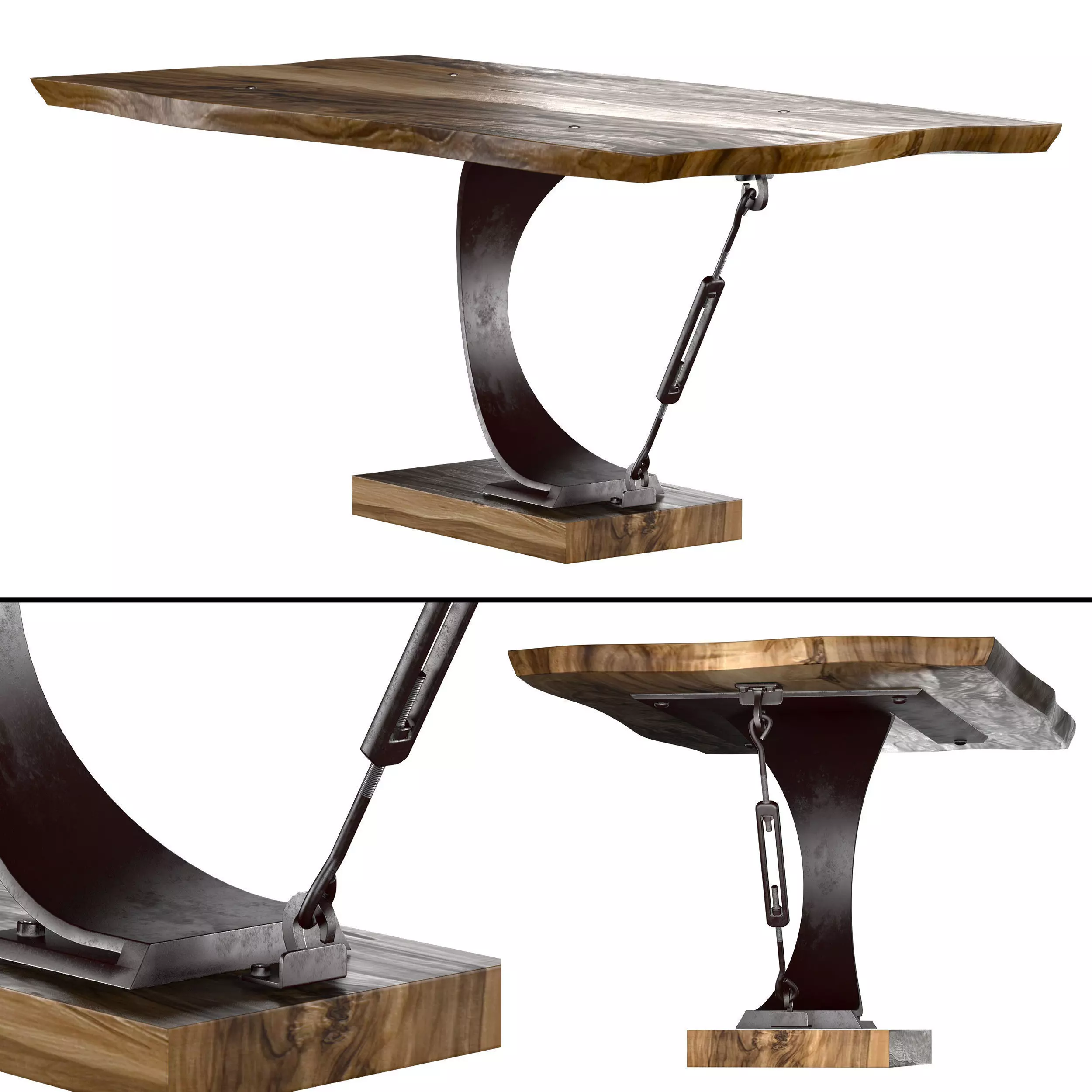 Table HZ1 3D model_0