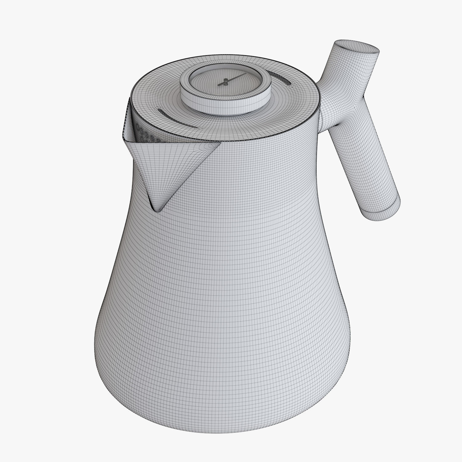 Raven Tea Kettle by Fellow Design 3D model_5