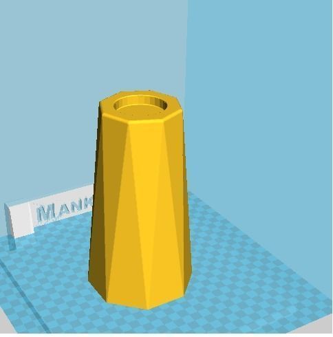 candle mold 3D print model