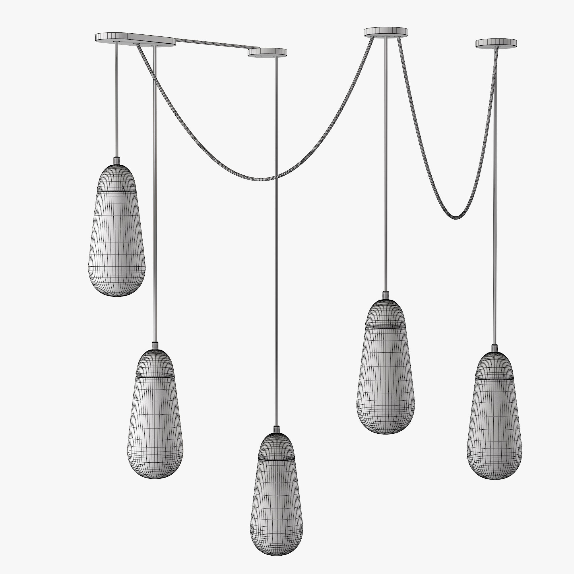 Lariat Pendant  3D model_9