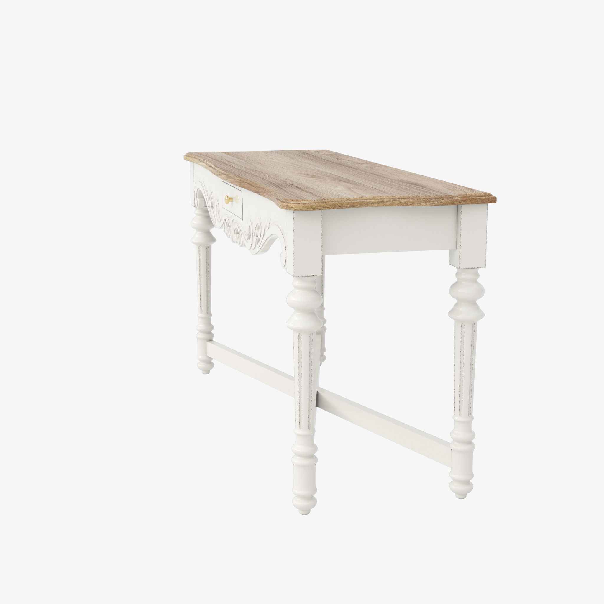 Console Full House 1CNBG014 White 3D model_3