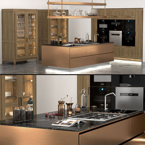 Italiana Arclinea Kitchen 3D model