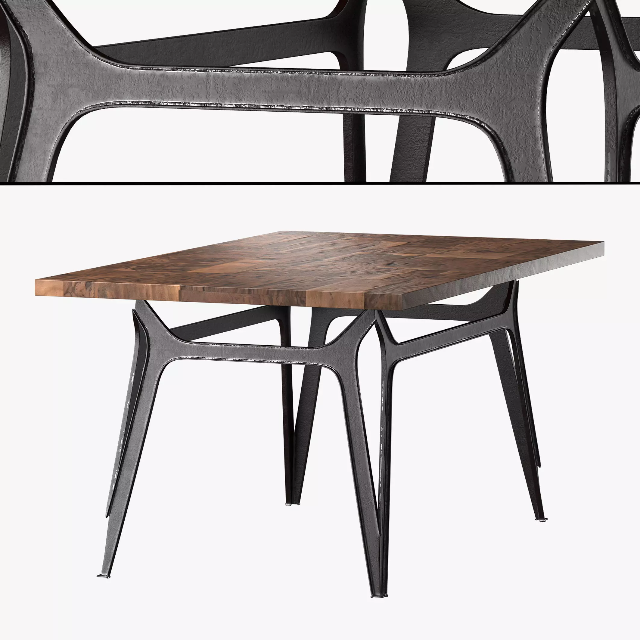 Loft Table 12 3D model_0