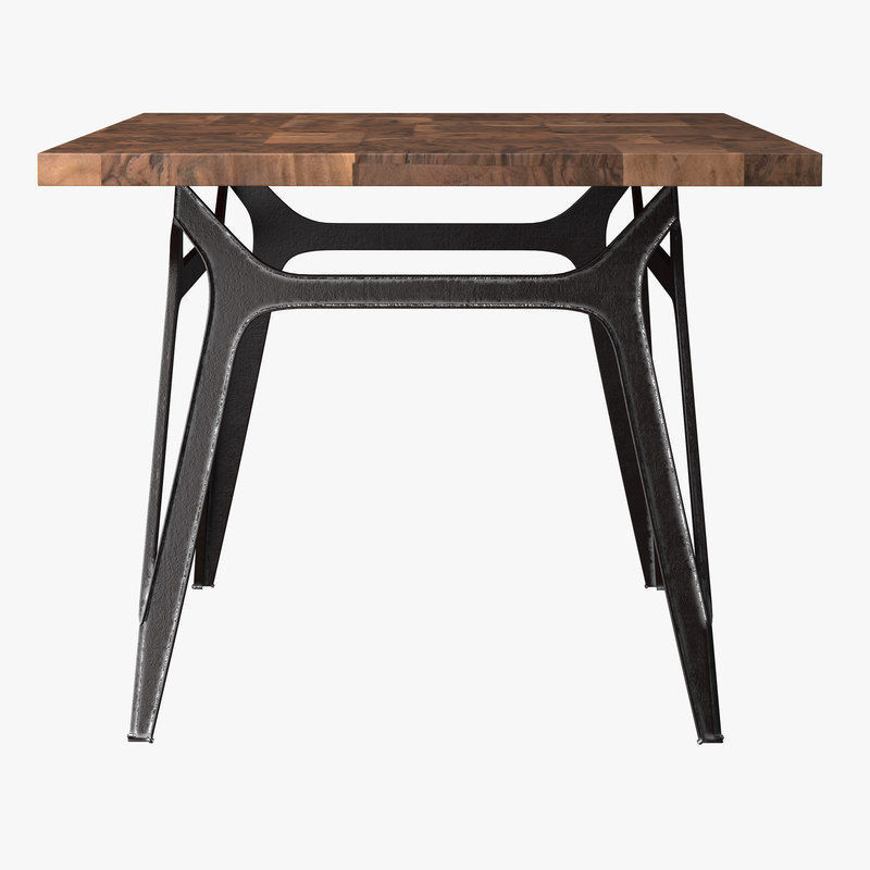 Loft Table 12 3D model_4