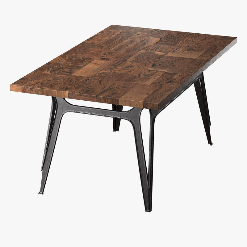 Loft Table 12 3D model_3