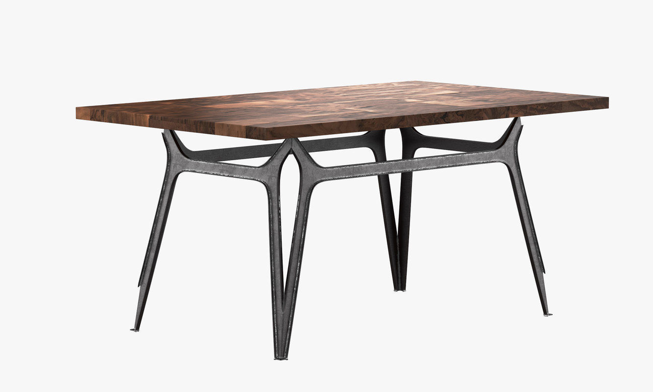 Loft Table 12 3D model_1