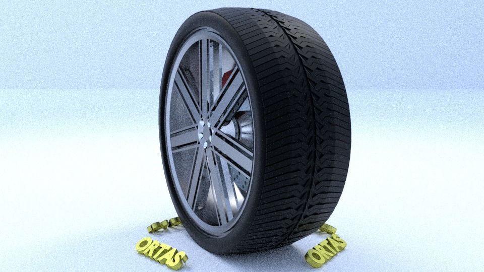 ORTAS CAR RIM 27-28 GAME READY RIM TIRE AND DISC 3D Model Collection_21