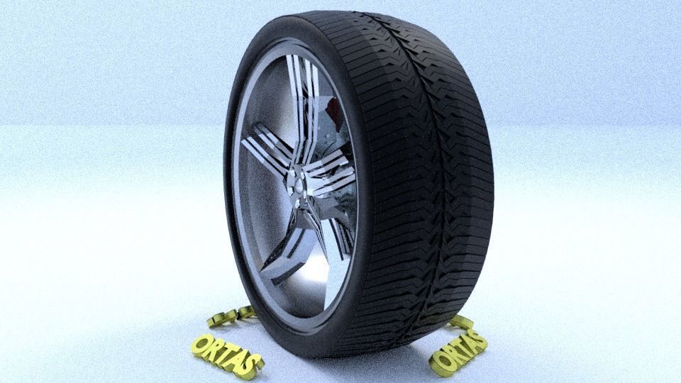 ORTAS CAR RIM 35-36 GAME READY RIM TIRE AND DISC 3D Model Collection_19