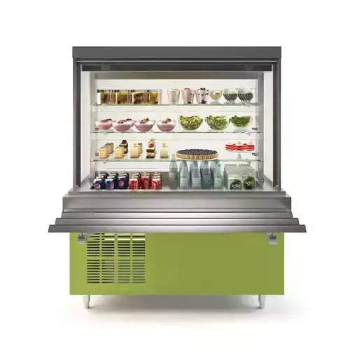 Refrigerated showcase Oasis 3D model