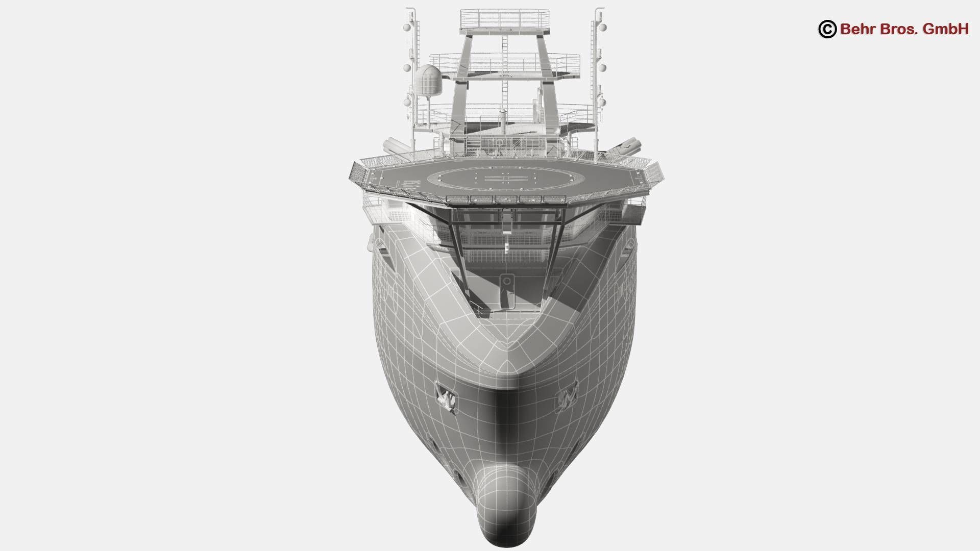 Generic Support Vessel 3D model_19